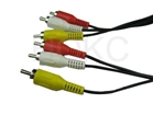 3RCA to 3RCA A/V cable