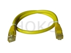 Cat5E yellow LAN cable