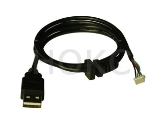 USB-A-4P(M) to DF14-5P USB cable