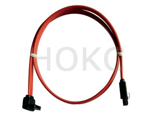 SATA7P(180D) to SATA7P(90D) cable